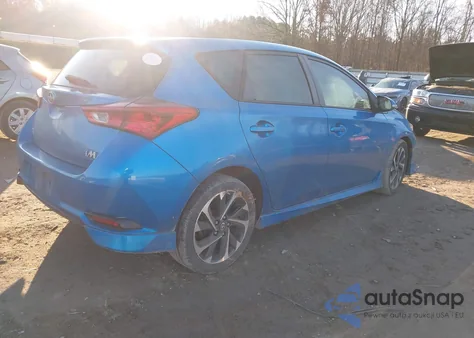 2016 Scion Im z USA, uszkodzony, nr VIN JTNKARJE3GJ502747